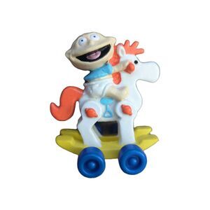 1994 Hardee's Tommy Pickles Collectible Kid's Meal Toy Rugrats Rocking Horse